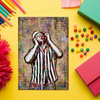 BEACH BOYS MIKE LOVE 12x18in Poster Mike Love Singer Tribute Print Free Ship US