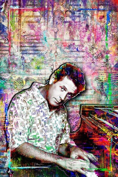 BRIAN WILSON THE BEACH BOYS 18x24in Poster, Brian Wilson Print Free Ship US