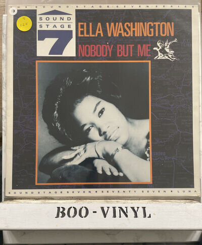 Ella Washington – Nobody But Me Vinyl LP Charley R&B CRB 1144 (1987) EX / VG+