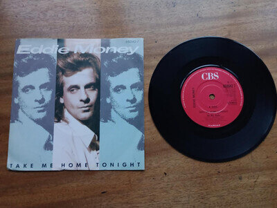 Eddie Money "Take Me Home Tonight" 7" Vinyl Single Record