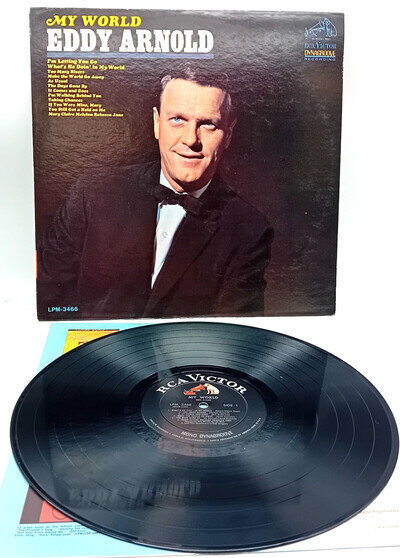 EDDY ARNOLD (COUNTRY) - My World - 1965 Vinyl LP - RCA Dynagroove USA Issue