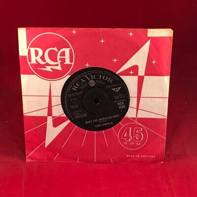 EDDY ARNOLD The Easy Way 1965 UK 7" vinyl single original 45 The Easy Way