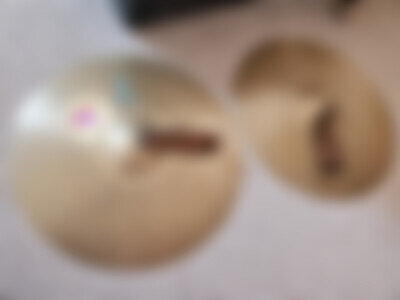 Very old pair of Cymbals "Zyn Made in England" The diametr is 12 inch