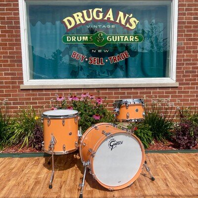 Gretsch Brooklyn 3pc Drum Set Cameo Coral Satin Lacquer 20/12/14