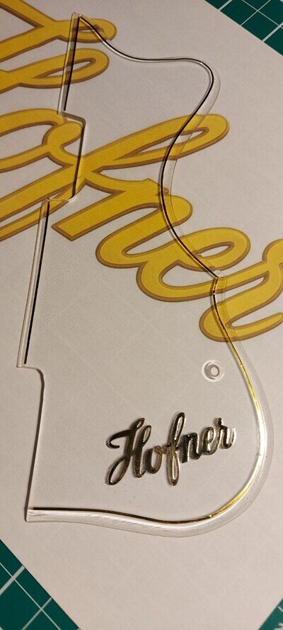 Hofner Committee E2 Pickguard Handcrafted (Brand New) Replica.