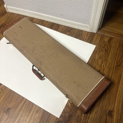 RARE Vintage Pre-CBS 1950s 60s Fender Champion Lap Steel Original Brown Case