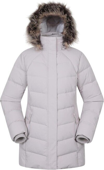 Mountain Warehouse Isla II Womens Down Jacket - Water Resistant Puffer Coat with