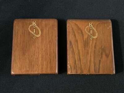 1950s MAGNATONE Lyric Double Neck Steel Guitar Tuner Covers Vintage Part