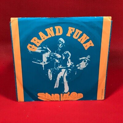 GRAND FUNK RAILROAD Shinin' On 1974 USA 7" vinyl single Mr Pretty Boy 45 record