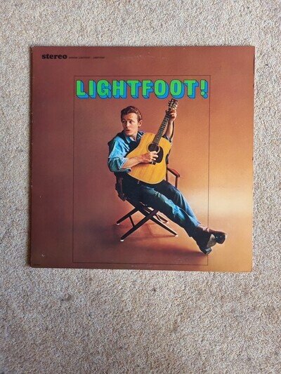 Gordon Lightfoot - Lightfoot! Vinyl LP Liberty Records US 1980 Abridged Reissue