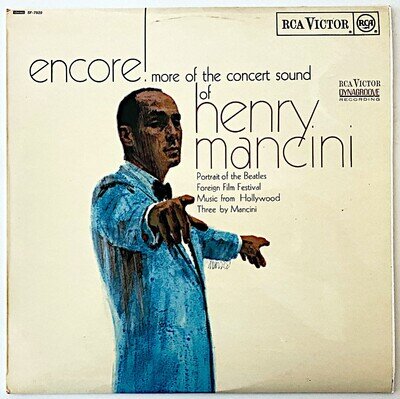 HENRY MANCINI - ENCORE! MORE OF THE CONCERT SOUND - 1967 UK VINYL LP - VG+/VG+