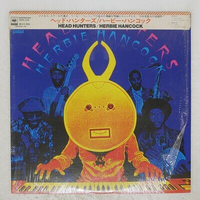 HERBIE HANCOCK HEAD HUNTERS CBS SOPL238 Japan CAP OBI SHRINK VINYL LP