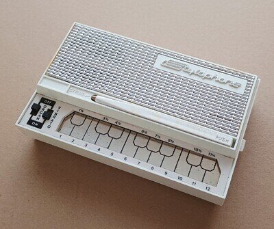STYLOPHONE - ORIGINAL VINTAGE 1970's WHITE VERSION - UNBOXED. TESTED WORKING