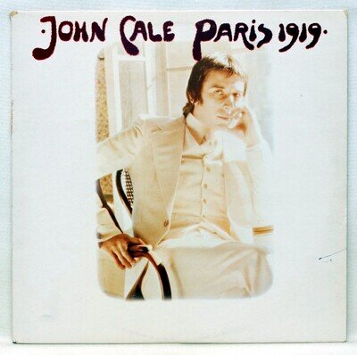 JOHN CALE Paris 1919 LP Reprise K 44239 UK 1974 A1 Rays/B1 Vinyl EX