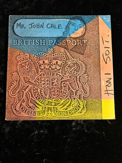 John Cale - Honi Soit vinyl LP