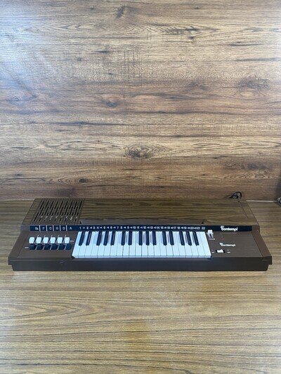 BONTEMPI B8 12 CHORD ELECTRIC ORGAN VINTAGE 1970s FULLY WORKING VGC