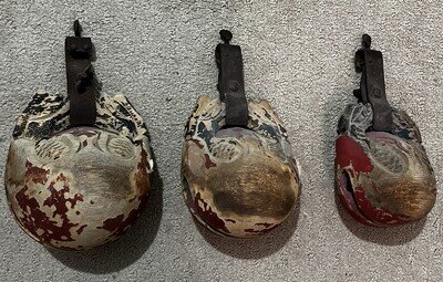 Vintage Leedy Ludwig Temple Blocks 1920-1930s 5 Blocks