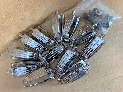 LUDWIG Lot of 12x Large Clasic LUG CASING Tom Bass Drum Parts 3-Ply 60s 70s Vtg