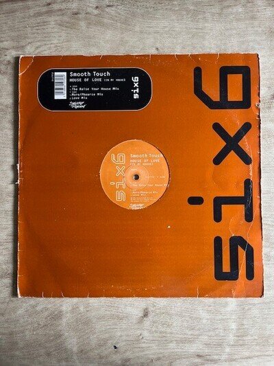 Smooth Touch - House Of Love (In My House) 3 x Mixes 12" - 1994 Vinyl -Good Con