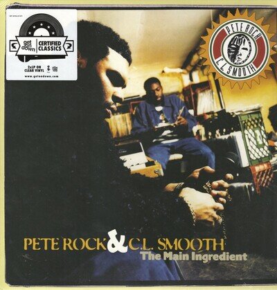 Pete Rock & C.l. Smooth Main Ingredient double LP vinyl USA Get On Down 2021 2LP