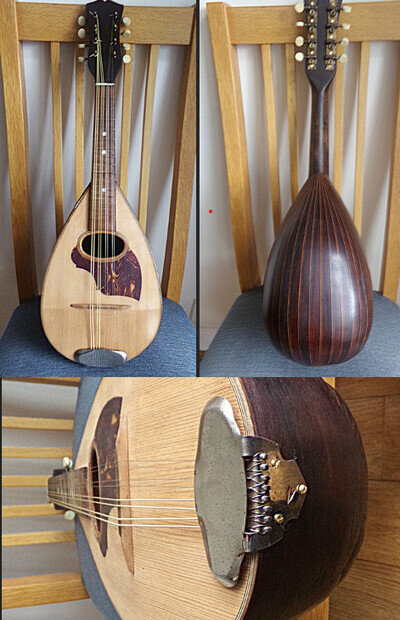Elegant Italian bowl back mandolin vgc