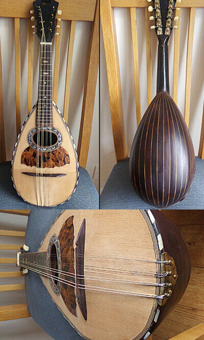 Francesco Salomone bowl back mandolin in first class condition.