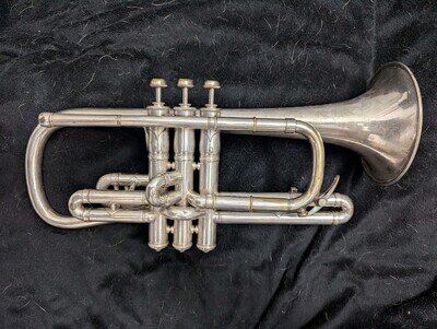 Vintage Conn Conn-Queror Cornet, Plays Well