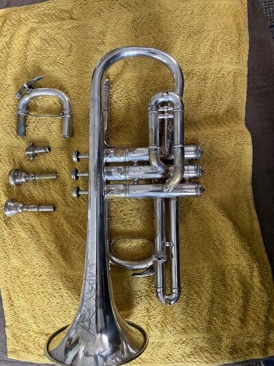 C.G CONN antique cornet