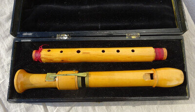 Recorder Peter Harlan Markneukirchen approx. 57 cm