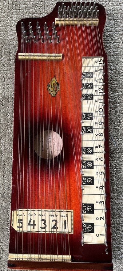 Pianolin Pianoette MarxoChime Colony Art Deco #8468 Stringed Instrument