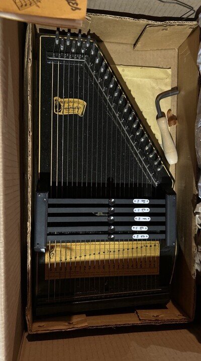 Golden Autoharp Sigmund Spaeth Excellent See Pics