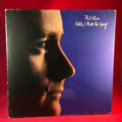 PHIL COLLINS Hello I Must Be Going 1982 UK Vinyl LP + INNER original D