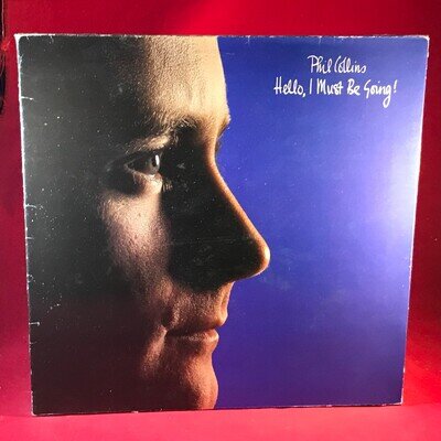 PHIL COLLINS Hello I Must Be Going 1982 UK Vinyl LP + INNER original A