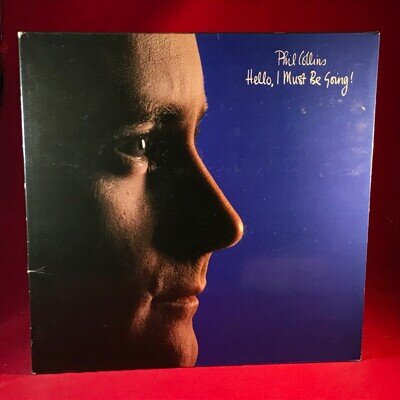 PHIL COLLINS Hello I Must Be Going 1982 UK Vinyl LP + INNER original C