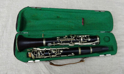 Old Clarinet Adler & Co Markneukirchen approx. 59 cm
