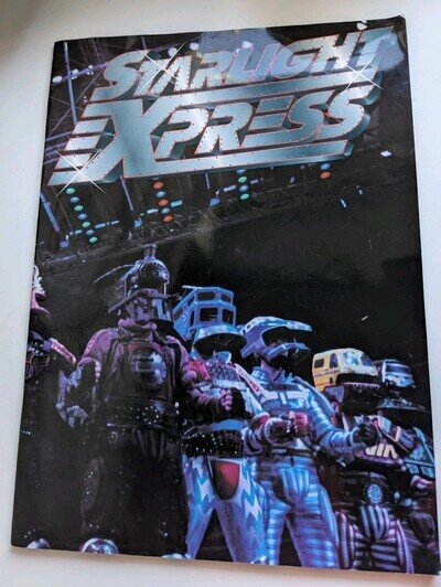 Starlight Express programme: Apollo Victoria London 1997, musical memorabilia