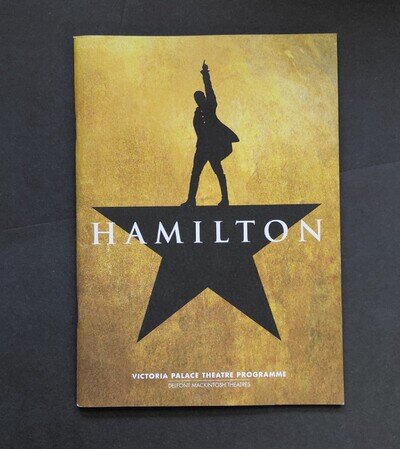 HAMILTON musical theatre programme 2019: Westman, Mazibuko, Pennycooke, Robyns