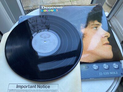 DONOVAN NM ORIG VINYL LP “ COLOURS “ 1965 & 2/3 PLAYS ONLY HALLMARK UKONLYPOST