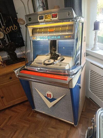 ROCKOLA TEMPO ONE (1959) 120 SELECTION CLASSIC JUKEBOX FULLY RESTORED