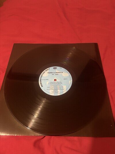 Terri & Monica: Uh-Huh, 1993, 12” Epic Promo, Hip Hop, Ex