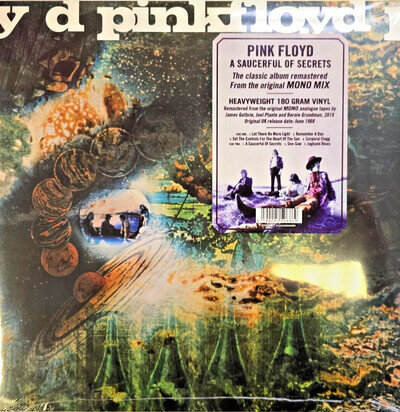 Pink Floyd A Saucerful Of Secrets LP Album vinyl record remastered Mono Mix 180g