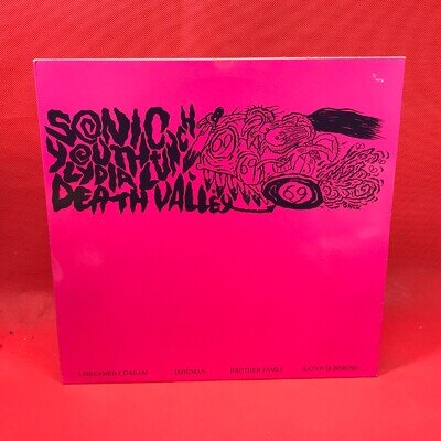 SONIC YOUTH & LYDIA LUNCH Death Valley '69 1985 UK 4-track 12" vinyl EP, record