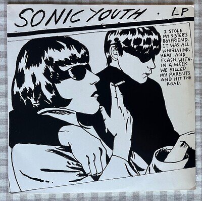 SONIC YOUTH Goo Brazilian Edition Vinyl LP