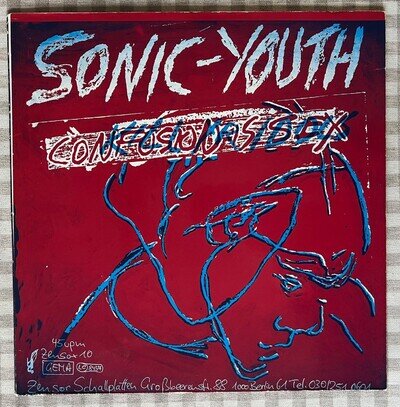 SONIC YOUTH Kill Yr Idols Zensor German Edition Vinyl LP