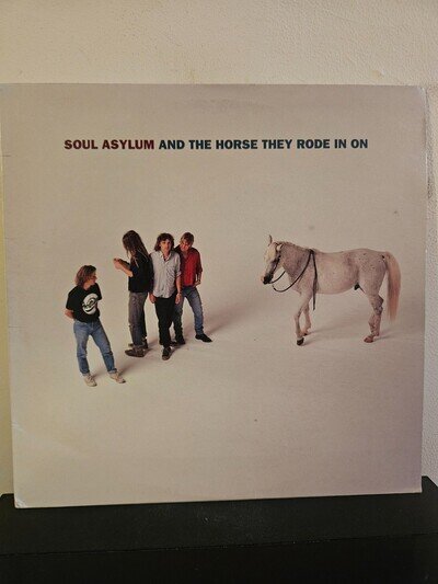 SOUL ASYLUM And The Horse They Rode In On 1990 LP ROCK ORG PRS CLEAR BLUE VINYL