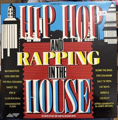 Various - Hip Hop And Rapping In The House (VINYL)