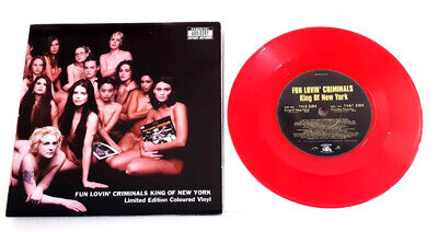 Fun Lovin' Criminals – King Of New York - 7" Red Vinyl Records UK 1997. EX