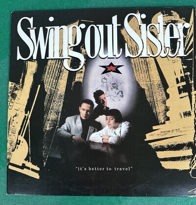 Swing Out Sister It's Better to Travel Vinyl LP 1987 Owned From New