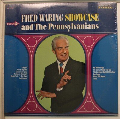 Fred Waring Lp Fred Waring Showcase And The Pennsylvanians On Decca - Sealed / S