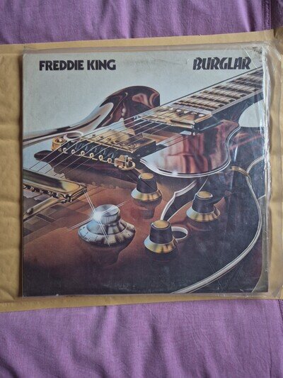 Original 1974 First Pressing of The Burglar Freddie King. Vinyl Album